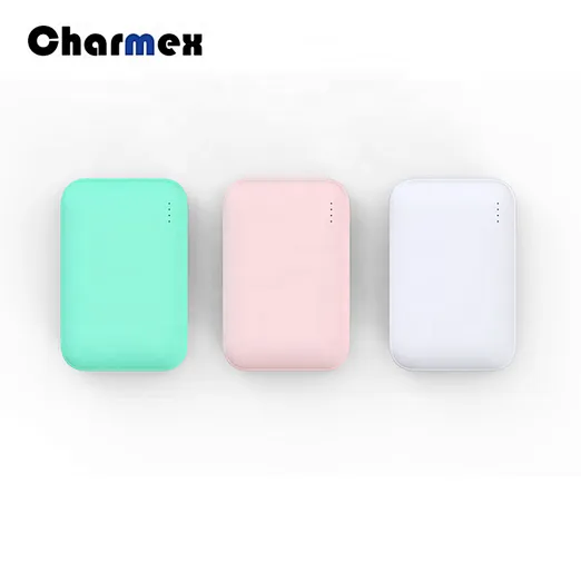 New Model Ultra-thin Large Capacity 10000mAh Mobile Power Compact Mini  Power Bank