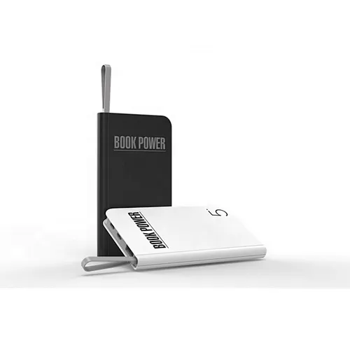 New Book Power Bank 5000mAh Mobile Charger Power Bank