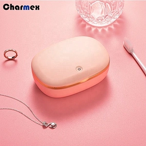 Charmex Ultrasonic Blue Light Sterilization Cleaning Box Contact Lens Jewelry Ultrasonic Sterilizer