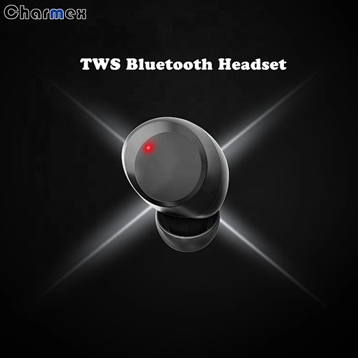 Charmex TWS Earphone Bluetooth 5.0 Headset TWS Wireless Earphones For Promotion Free Gift