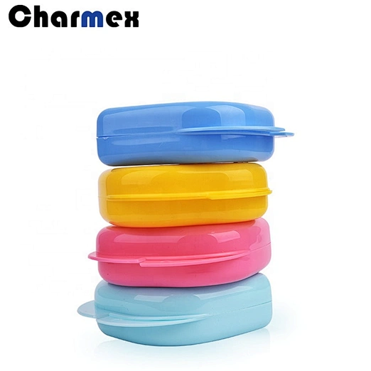 Charmex OEM Denture Box Color High Quality PP Material Braces Box Holder Braces Box