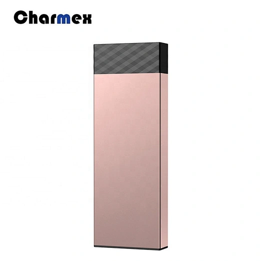 High-end Aluminum Alloy Ultra-thin Polymer Mobile Power 5000mAh Portable Power Bank
