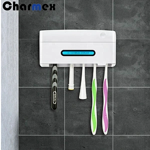 Charmex Portable UV Toothbrush Sanitizer Case Led Sterilizer UV Toothbrush Sterilizer