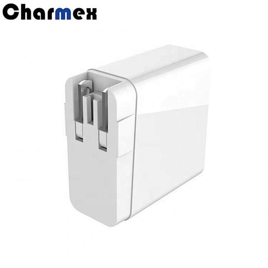 New PD 27W Travel Charger Fast Charge Mobile Tablet PC 2 Port US  Fast Charger