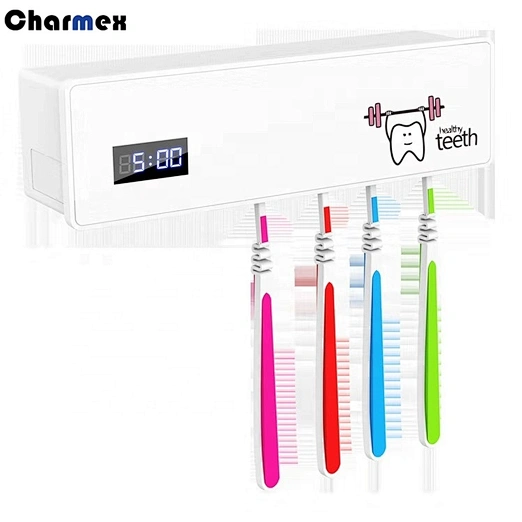 Charmex Electric UV Light Sanitizer Kills 99.9% Bacteria a Toothbrush holder Sterilizer