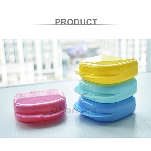 Charmex OEM Denture Box Color High Quality PP Material Braces Box Holder Braces Box