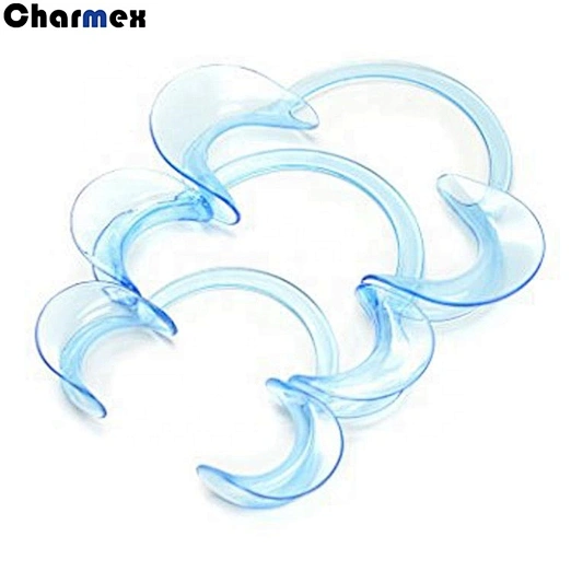 Charmex Disposable Cleaning Rubber Light Cheek Retractor Dental Mouth Opener Teeth Whitening