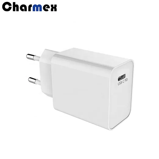 Charmex New PD18W Charger Fast Travel Charger Suitable For Mobile Phone Laptop PD Wall Charger