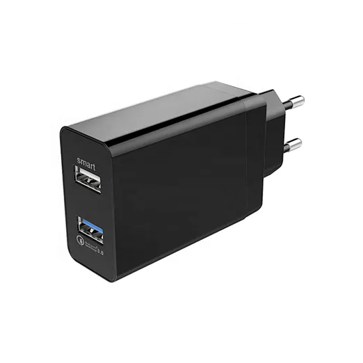 Factory Direct Sales 30W 3USB QC3.0 Wall-Mounted Dual Port Travel usb Charger