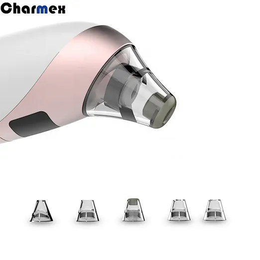 Charmex Portable Facial Pore Cleaner Electric Blackhead Remover Vacuum Tool Kit