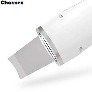 Charmex Rechargeable Facial Beauty Machine Instrument Dead Skin Cleaner Shovel Peeling Tool Ultrasonic Cleaner