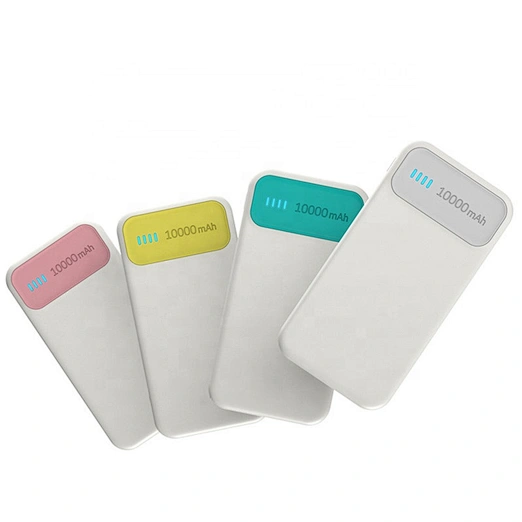 Charmex Ultra-thin Polymer Mobile Phone Power Bank 10000 mAh Portable Power Bank Custom Logo