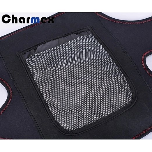 Charmex Portable Vibration Heating Cramps Arthritis Pain Relief Magnetic Electric Heated Knee Pad For Knee Pain