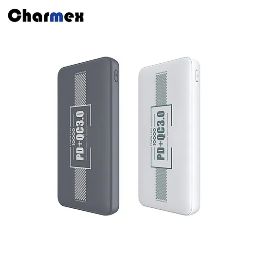 Charmex New Model Power Bank Type-c PD Fast Charger Portable Power Bank10000mAh
