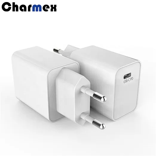 Charmex New PD18W Charger Fast Travel Charger Suitable For Mobile Phone Laptop PD Wall Charger