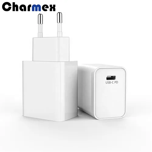 Charmex New PD18W Charger Fast Travel Charger Suitable For Mobile Phone Laptop PD Wall Charger