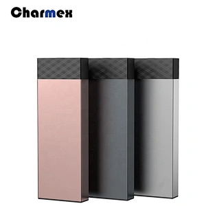 High-end Aluminum Alloy Ultra-thin Polymer Mobile Power Supply  Portable Mini Power bank 5000mah