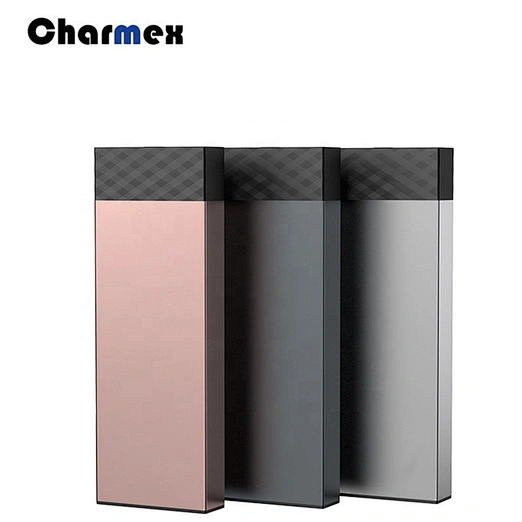High-end Aluminum Alloy Ultra-thin Polymer Mobile Power Supply  Portable Mini Power bank 5000mah
