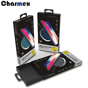 New 10W Fast Charge Round slim wireless charger 10w Wireless Charger