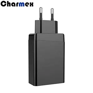 Factory Direct Sales 30W 3USB QC3.0 Wall-Mounted Dual Port Travel usb Charger