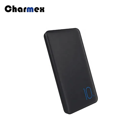 Charmex Power Bank 10000 mah Ultra-thin Portable Compact Cute Mobile Power Bank 10000mah Universal