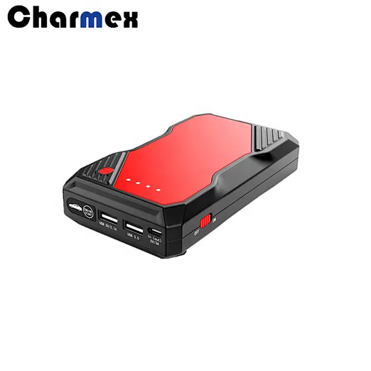 Charmex 8000mAh Car Jump Starter Quick Charger Multi-Function Vehicle Portable Car Jump Starter
