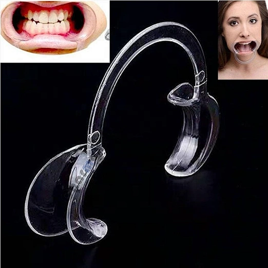 Charmex Custom Safe Transparent Plastic C Type Mouth Gag