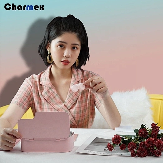 Charmex Mini Ultrasonic Cleaning Machine Glasses Watch Small Jewelry Digital Ultrasonic Cleaner
