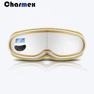 Charmex New Arrival Bluetooth Electric Air Pressure Eye Care Massager With Hot Compress