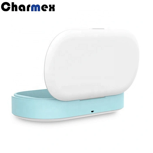 Charmex Portable UV Cell Phone Sterilizer with USB Charger Multi-Use UV Sterilizer for phone / Jewelry / key