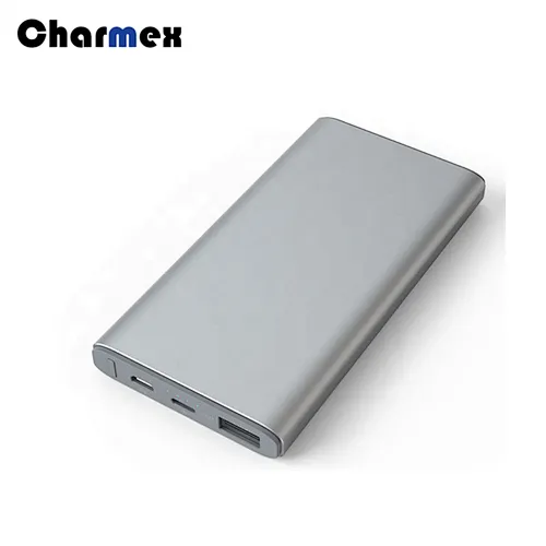 Ultra-Thin  Power Bank  Metal Polymer Universal Type Power Supply Smart Power Bank