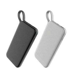 Ultra Thin Portable Charger 6000mAh Built-in Micro Portable Power Bank for Mobile Phone Charging