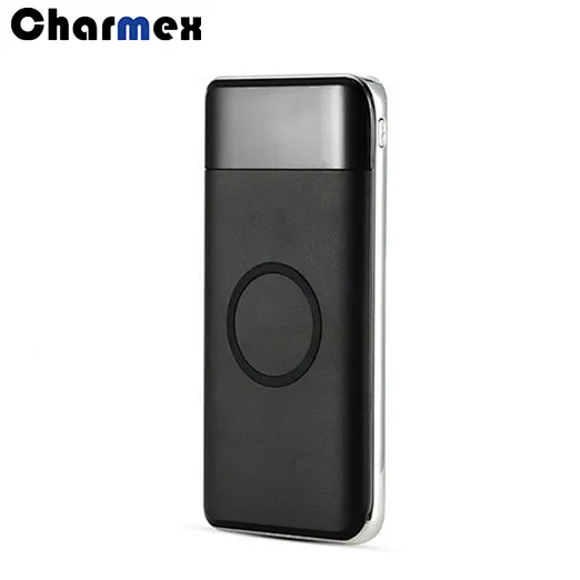 Charmex 10W Wireless Power Bank 2USB 10000mAh Large Capacity Portable Power Bank