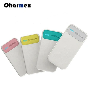 Ultra-thin Polymer Mobile Phone Power Bank 10000 mAh Cute Slim Power Bank For Mobile Phone