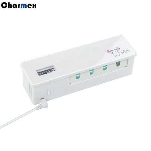 Charmex Home Wall-mounted High Sterilization Rate Chargrable Intelligent UV Toothbrush Sterilizer