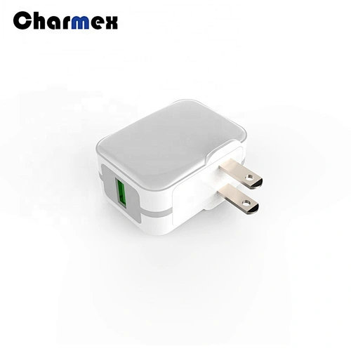 Charmex 18W QC3.0 Travel Charger with usb port for mobile phones charger