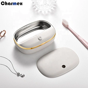 Charmex Ultrasonic Blue Light Sterilization Cleaning Box Contact Lens Jewelry Ultrasonic Sterilizer