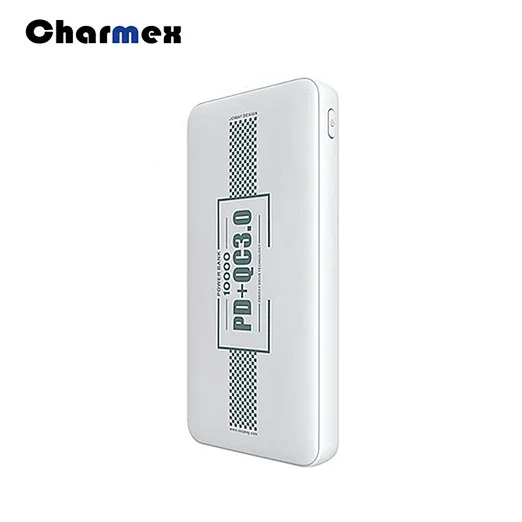 Charmex New Model Power Bank Type-c PD Fast Charger Portable Power Bank10000mAh