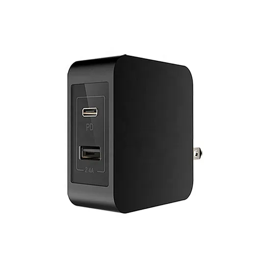 18W PD Adapter Charger Fast Charging Wall Charger With Mobile Phone and laptop