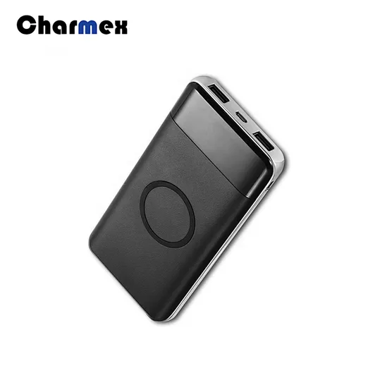 Charmex 10W Wireless Power Bank 2USB 10000mAh Large Capacity Portable Power Bank