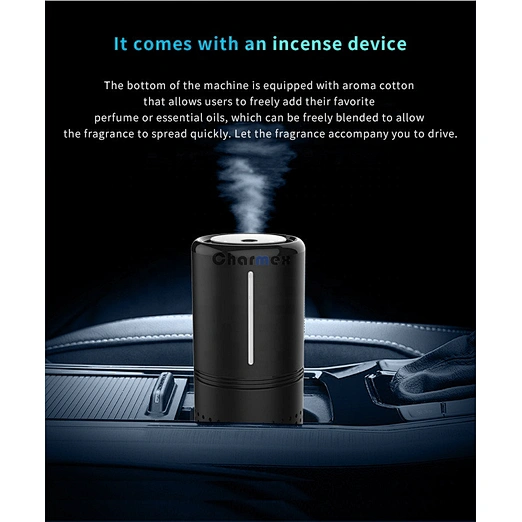 Charmex Household Car Air Purifier Mini Portable Air Purifier