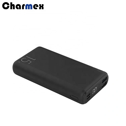 Charmex Power Bank 10000 PD, USB-C Powerbank (18W), External Battery with 10000mAh