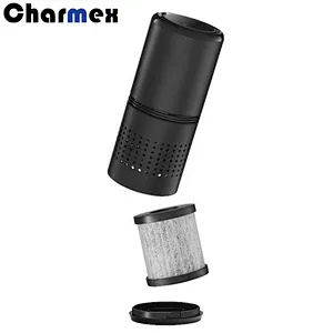 Charmex New original 3 in 1 HEPA filter 12 ionizer Car Air Purifier
