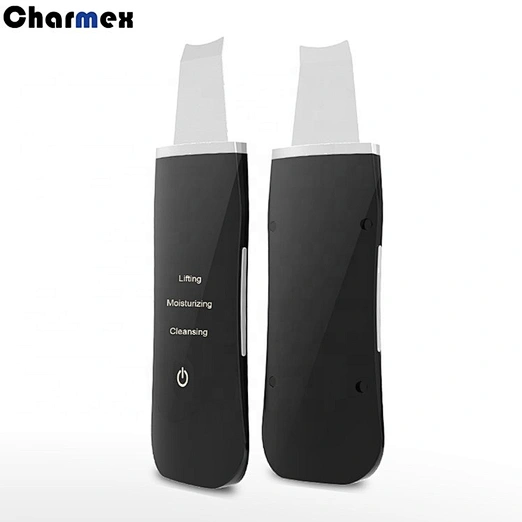 Charmex Ultrasonic Facial Pores Cleaner Shovel Sonic Skin Scrubber Skin Spatula Massager Peeling Machine
