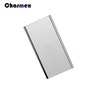 Charmex Ultra-thin Aluminum Mobile Power  Charging Power Supply 10000 mah portable charging bank