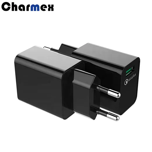 Charmex Wall Charger qc3.0 USB Fast Charge Certification Travel Charger 18W Single Port QC3.0 Charger