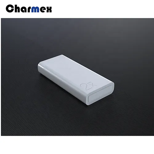 Charmex New Large Capacity 20000mah Power Bank Ultra-thin Polymer Mobile Phone Power Bank Custom