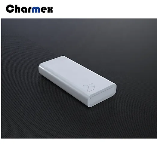 Charmex New Large Capacity 20000mah Power Bank Ultra-thin Polymer Mobile Phone Power Bank Custom
