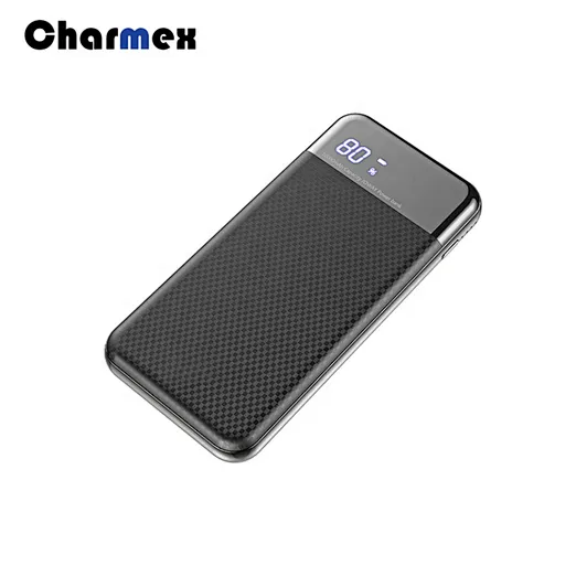 18W Fast Charge Portable Power Bank Ultra-thin 10000 mAh PD+QC3.0 Power Bank for iphone charging
