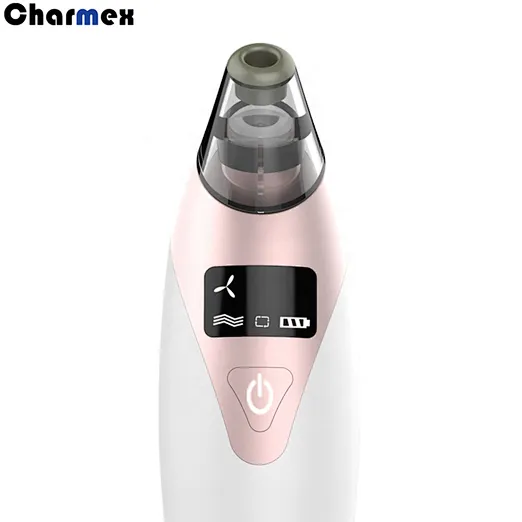 Charmex Portable Facial Pore Cleaner Electric Blackhead Remover Vacuum Tool Kit